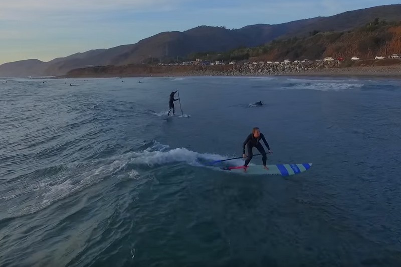 Vidéo : Malibu SUP Surf Session