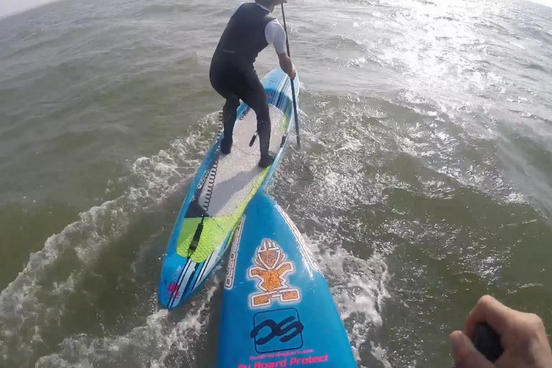 Vidéo : Downwind Battle Stand Up Paddle