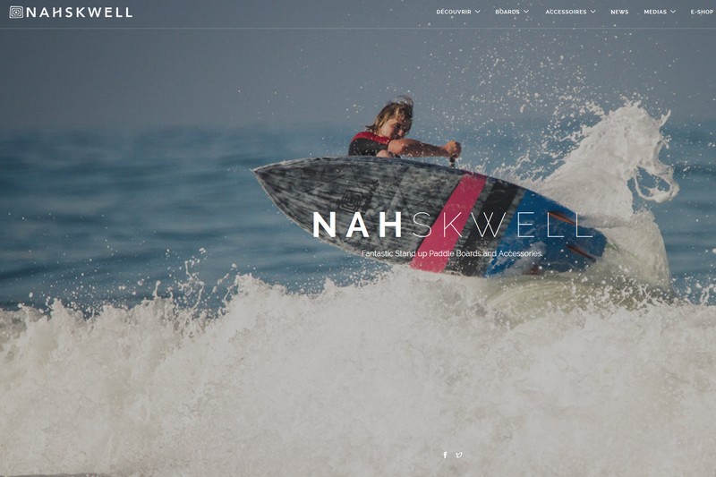 Web : Nouveau site Nahskwell