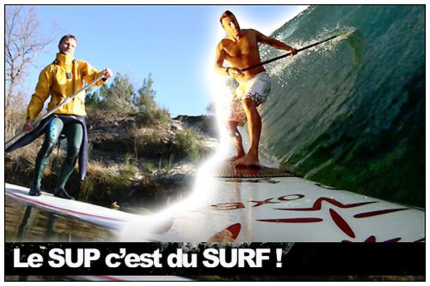 Le SUP c’est du surf !