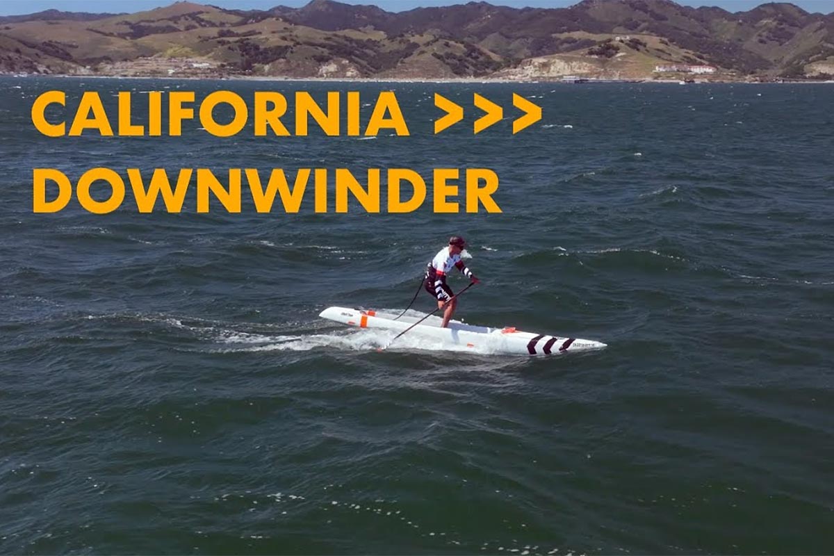 Un downwind en Californie avec Dave Boehne