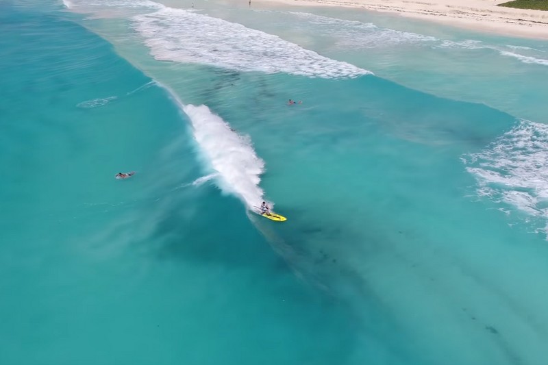 Du SUP surfing à Cancun