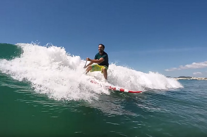 SUP surfing 2016 - Just for fun !