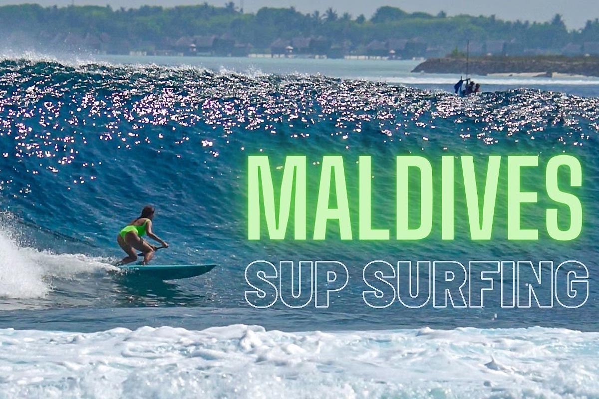 Du SUP surfing aux Maldives